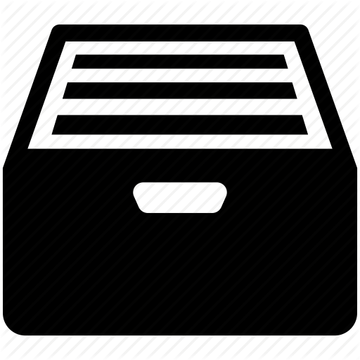 512x512 Data Storage, Document Storage, Folder, System