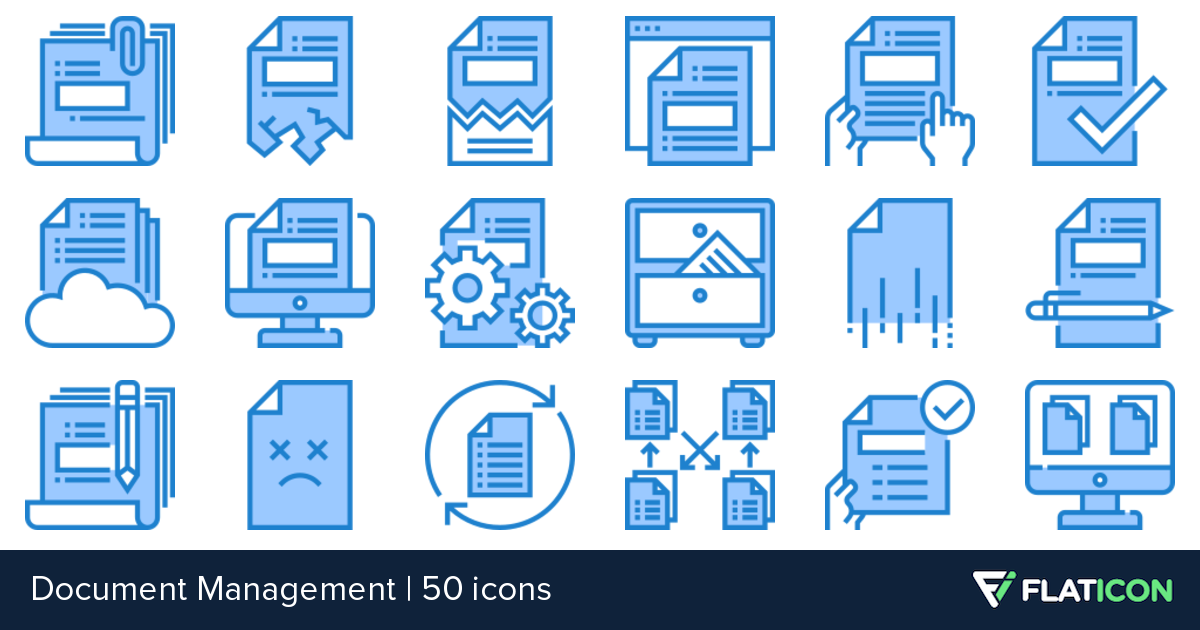 1200x630 Document Management Free Icons