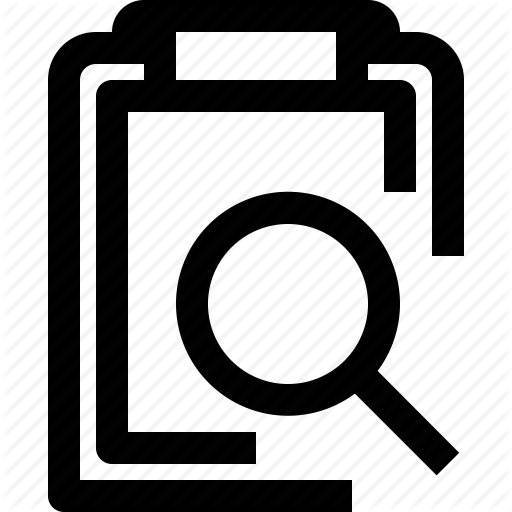 512x512 Business, Clipboard, Document, Management, Paper, Plan, Search Icon