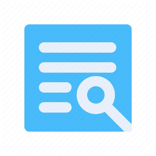 512x512 Document, Documnet, File, Search, System Icon