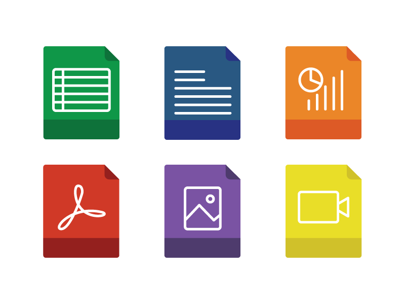 800x600 Doc Type Icons