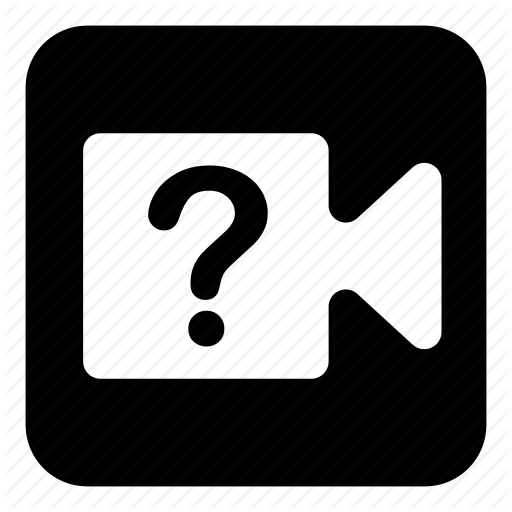 512x512 Documentary, Movie, Multimedia, Play, Player, Question, Video Icon