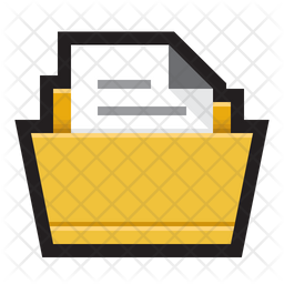 My Documents Folder Icon Of Gradient Style 256x256 My Documents Folder Icon Of Gradient Style