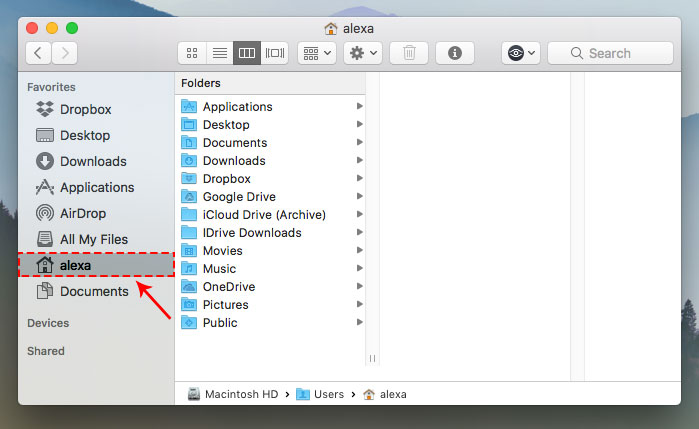 Mac Home Folder 699x429 Mac Home Folder