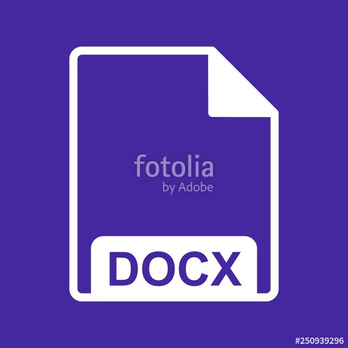 500x500 Vector Docx Icon Stock Image And Royalty Free Vector