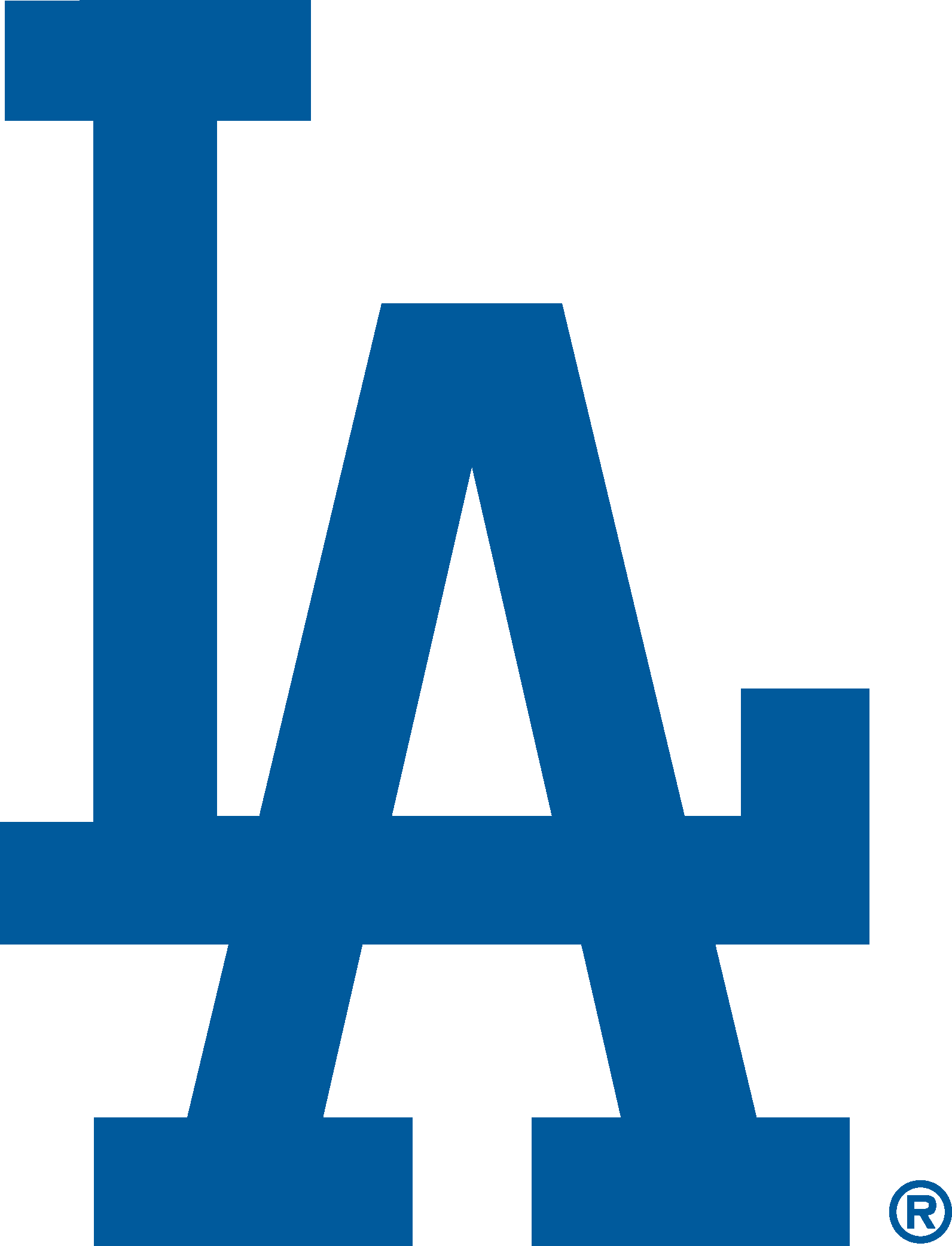 1592x2083 Dodgers Los Angeles Logo Vector Icon Template Clipart Free Png