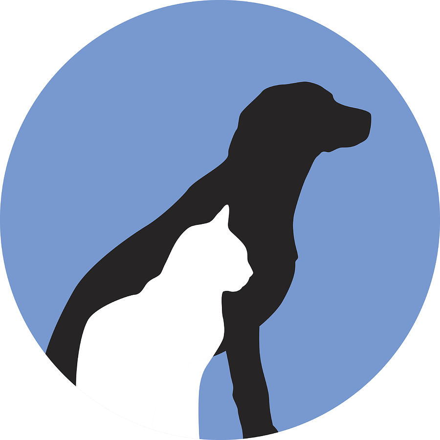 900x900 Round Dog And Cat Icon