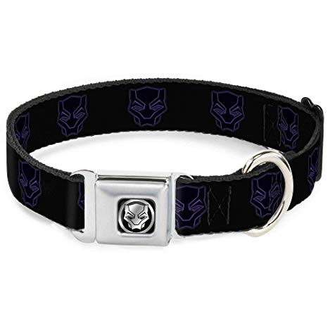 466x466 Dog Collar Mcgy Black Panther Icon Blacksilver