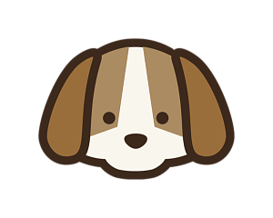 300x240 Beagle Dog Face Icon