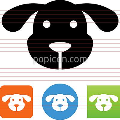 400x402 Dog Face Icon