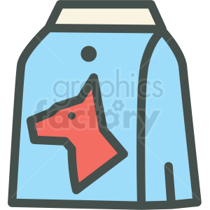 300x300 Dog Food Bag Vector Icon Clipart Royalty Free Gif, Png