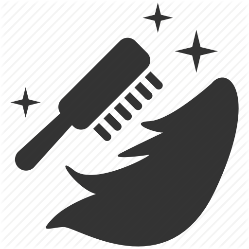 512x512 Brush, Comb, Dog Salon, Dog Spa, Grooming, Pet, Sleek Icon