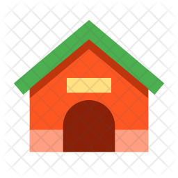 Dog House Icon At Vectorified Com Collection Of Dog House Icon Free For Personal Use