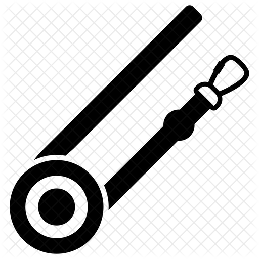 512x512 Dog Leash Icon Of Glyph Style