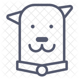 256x256 Dog Leash Icon Of Line Style