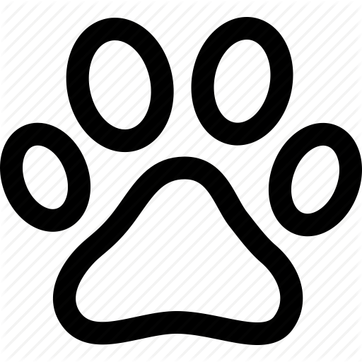 512x512 Animal, Dog, Foot, Paw, Pet, Pets, Print Icon