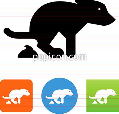 400x382 Dog Poop Icon