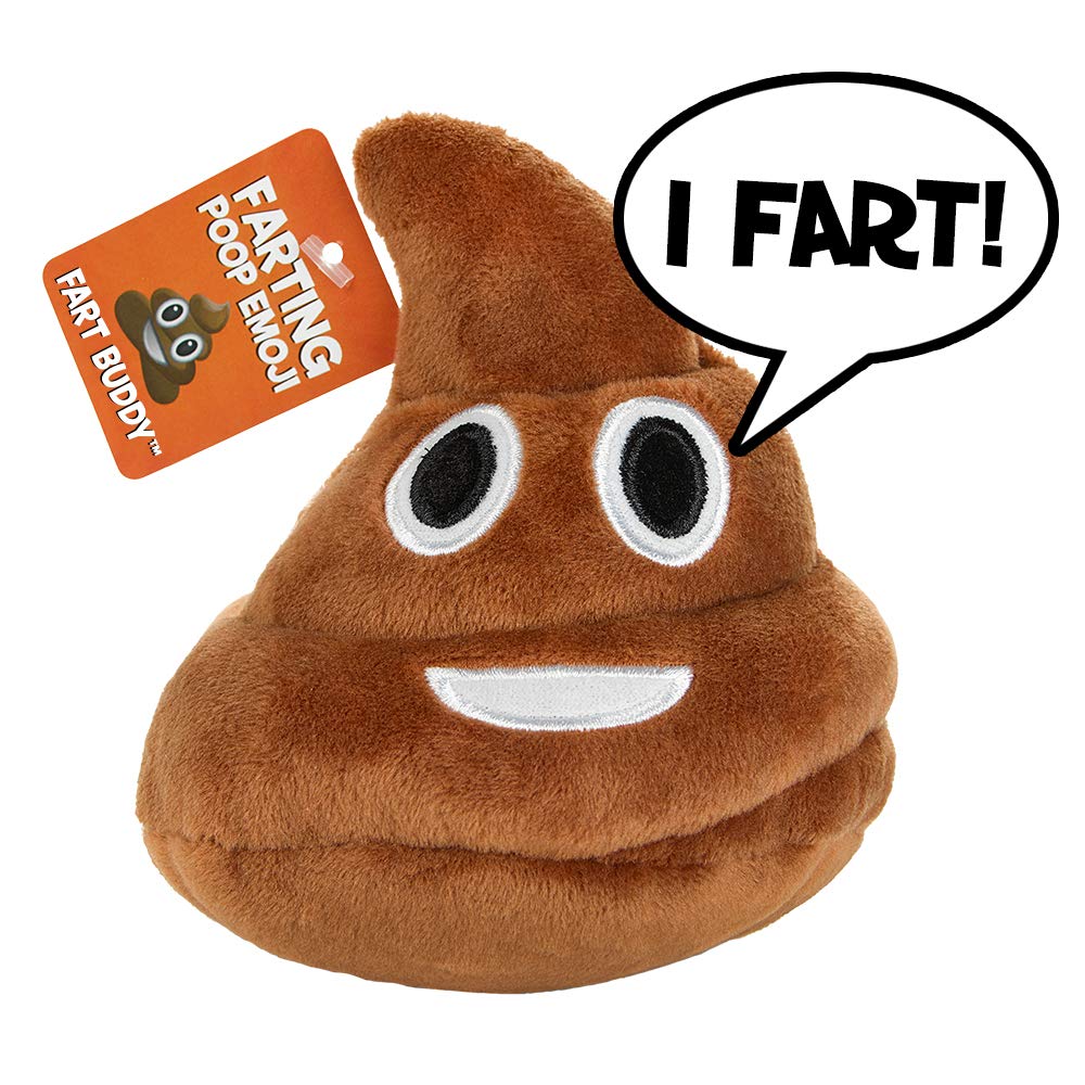 1000x1000 Poop Emoji Farting Plush Toy
