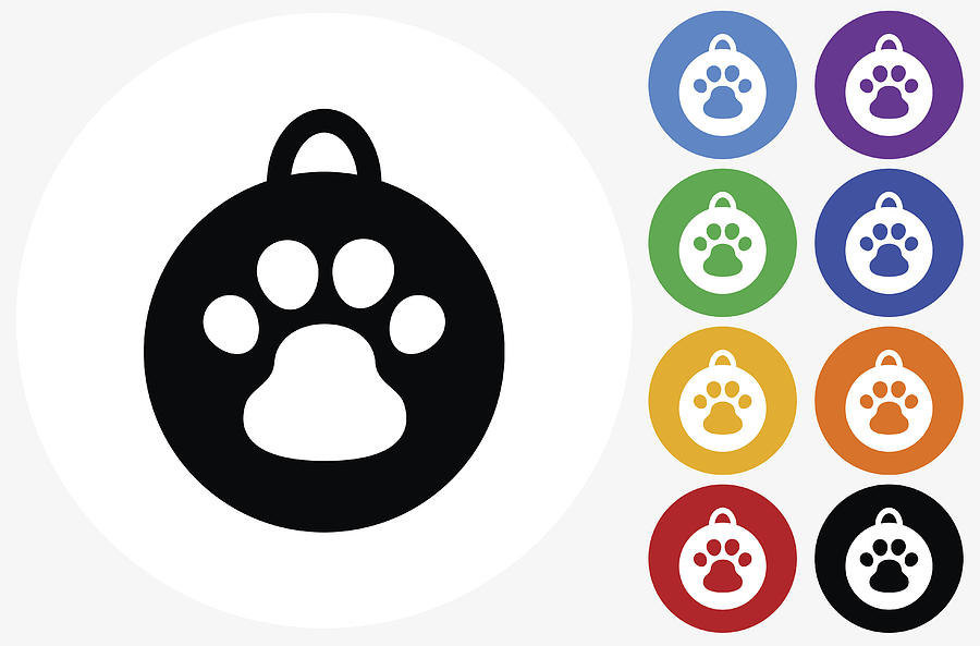 Dog Tag Icon at Vectorified.com | Collection of Dog Tag Icon free for ...