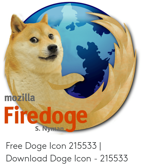 500x586 Mozilla Firedoge S Nyman Free Doge Icon Download Doge