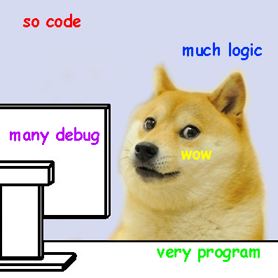 397x397 Doge Icon Coding Programming