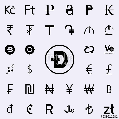 Dogecon Crepto Currency Icons Universal Set For Web 500x500 Dogecon Crepto Currency Icons Universal Set For Web