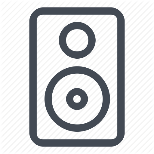 512x512 Audio, Dolby, Hifi, Sound, Speaker Icon