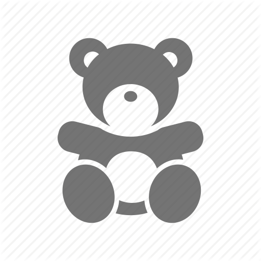 512x512 Bear, Doll, Girl, Infant, Kid, Teddy, Toy Icon