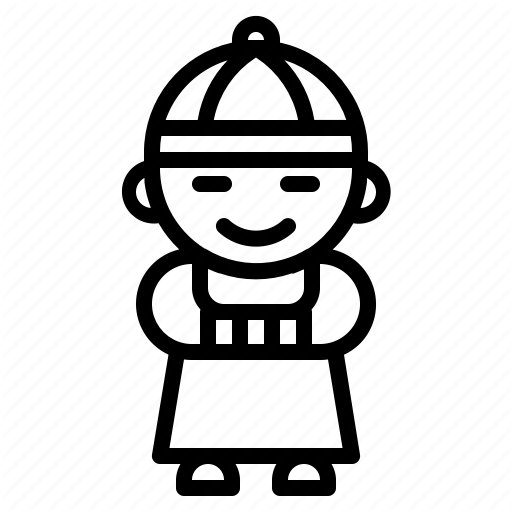 512x512 Boy, Chinese, Doll, New Year Icon Icon