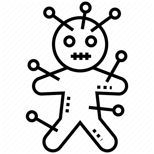 512x512 Halloween Element, Magic Concept, Magic Doll, Scary Doll, Voodoo