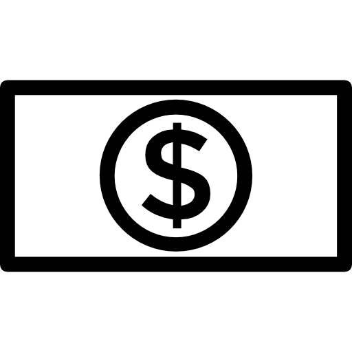 512x512 Dollar Bill Icons Free Download