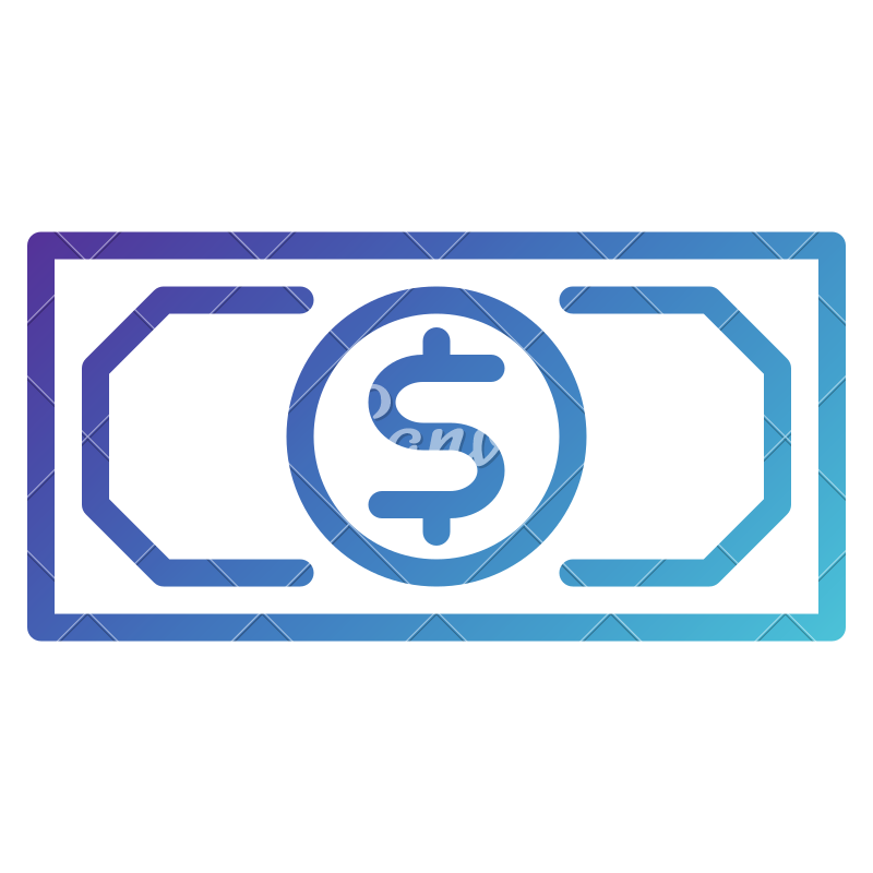 800x800 Dollar Bill Icon