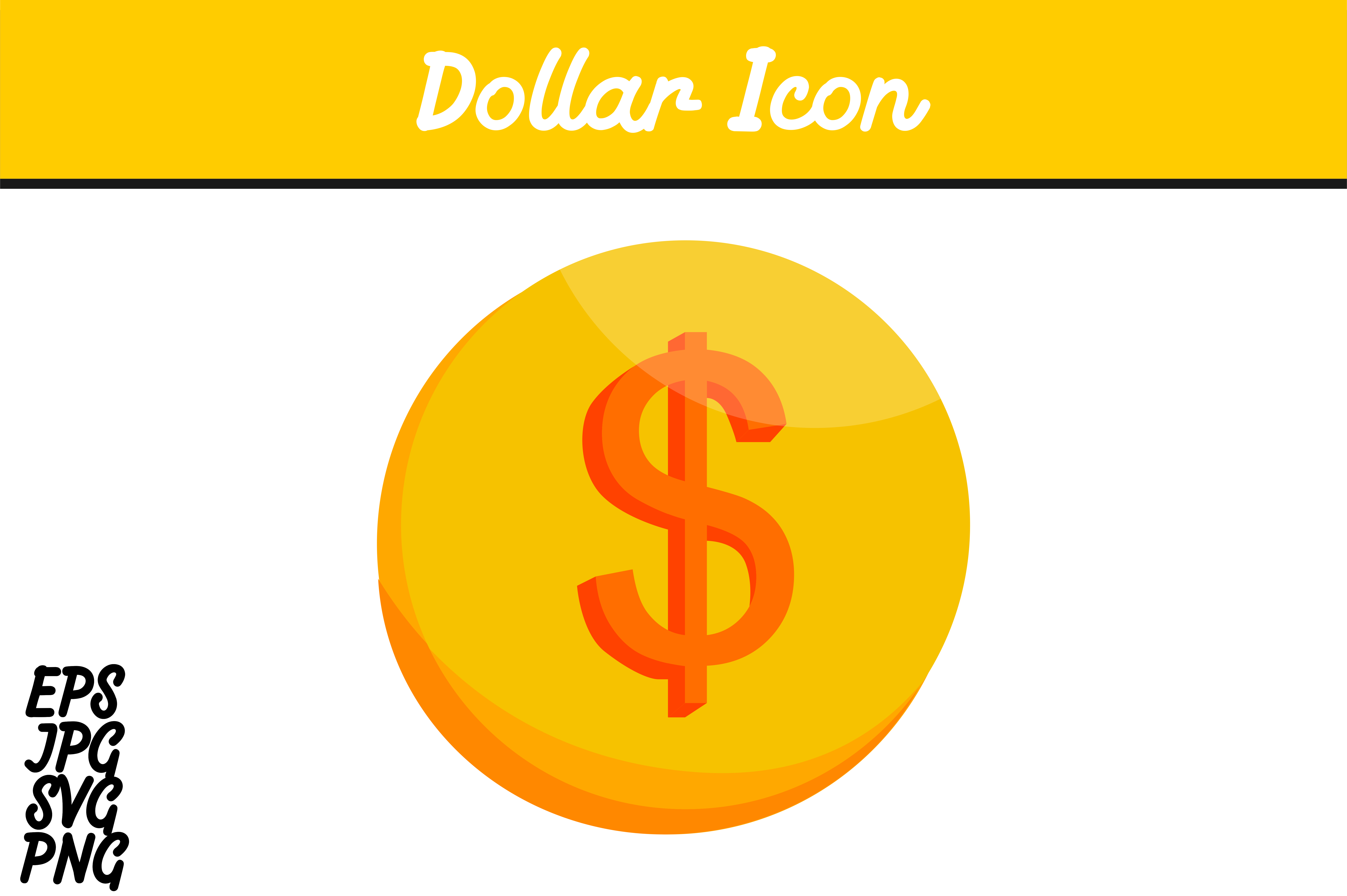 7514x5000 Dollar Icon Vector Image Graphic