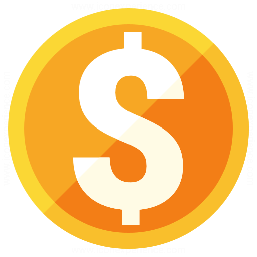 512x512 Iconexperience G Collection Currency Dollar Icon