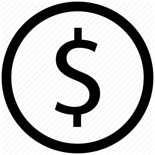 512x512 Chart, Circle, Currency, Dollar Sign, Dollars, Finance Icon