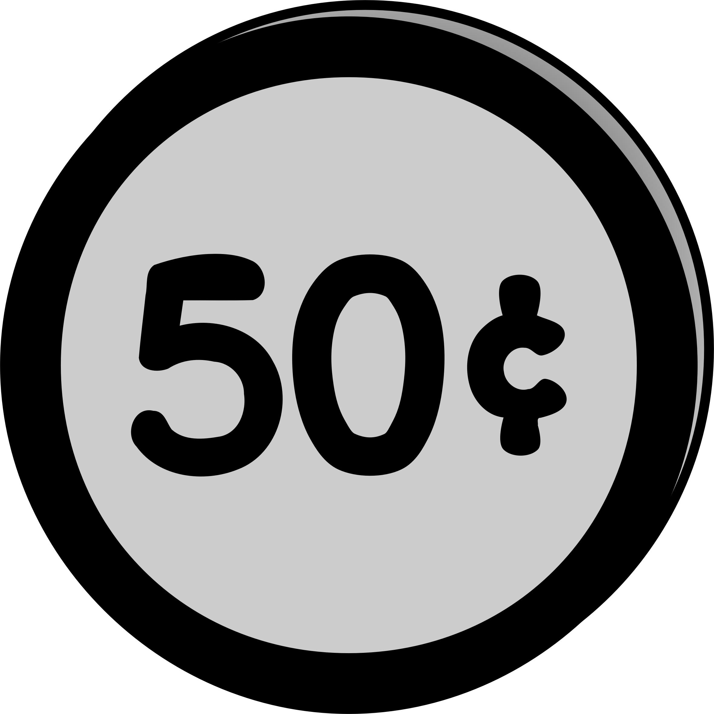 2358x2358 Half Dollar Icons Png