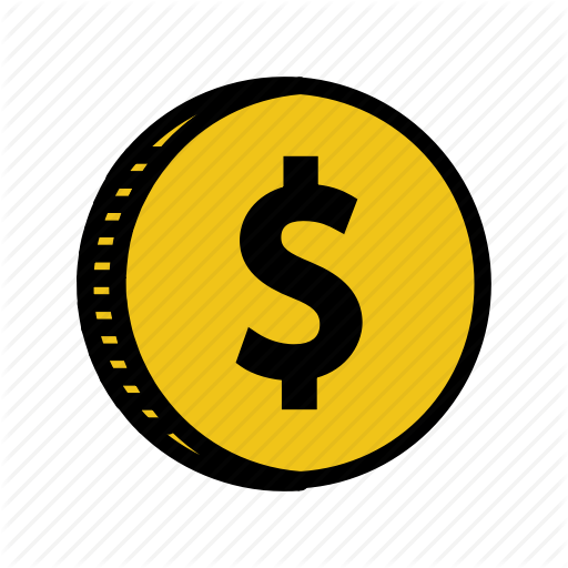 512x512 Cash, Coin, Currency, Dollar, Gold, Money, Usa Icon