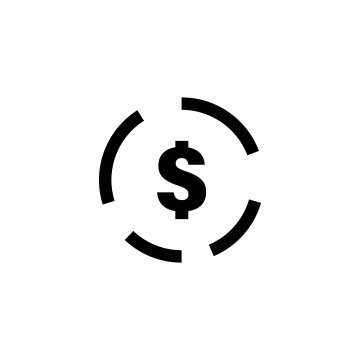 360x360 Dollar Sign Icon Png, Vector, And Clipart With Transparent