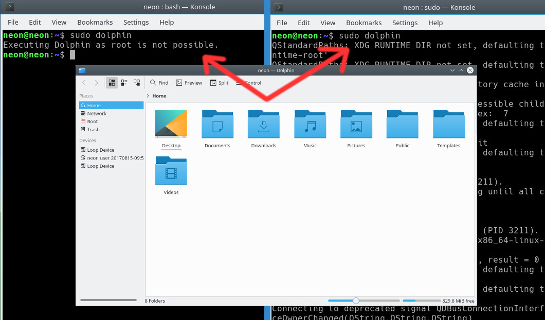 1060x624 Linux Users, Bypass Executing Dolphin As Root Is Not Possible