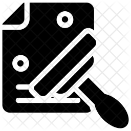 256x256 Domain Name Registration Icon Of Glyph Style