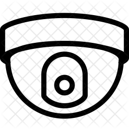 Cctv Camera Icon Of Line Style 256x256 Cctv Camera Icon Of Line Style