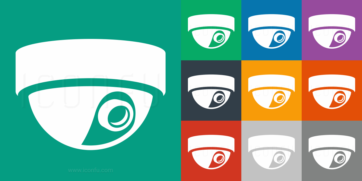 Dome Camera Icon 1200x600 Dome Camera Icon