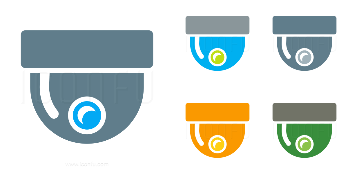 Dome Camera Icon 1200x600 Dome Camera Icon