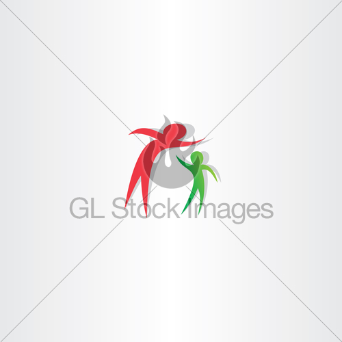 500x500 Stop Domestic Violence Concept Mother Beat Child Icon Gl Stock