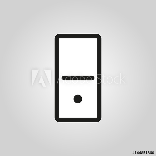 500x500 Domino Icon Game, Gambling Symbol Flat Design Stock