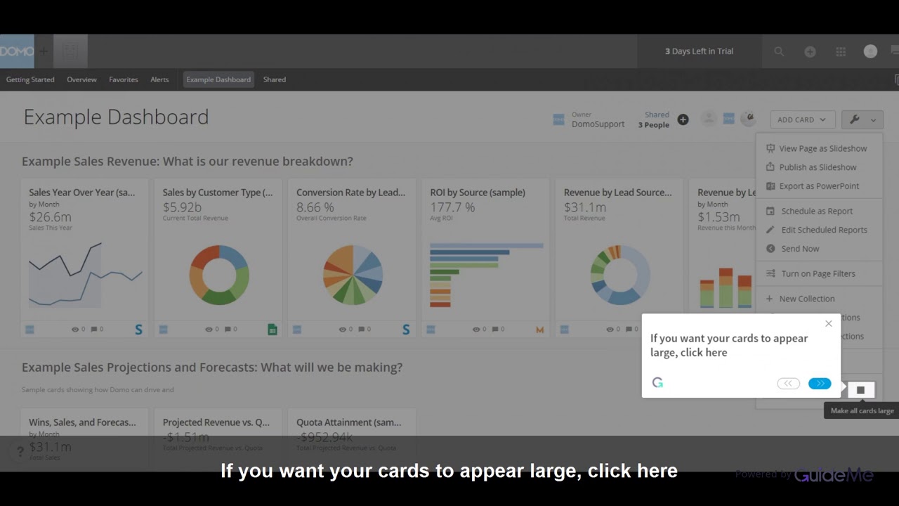 1280x720 How To Change The Card Size In Domo Dashboard