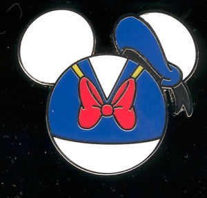 300x287 Mickey Mouse Icon Mystery Pouch Donald Duck Disney Pin Ebay