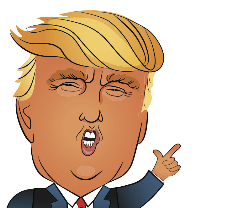 791x662 Donald Trump Icon