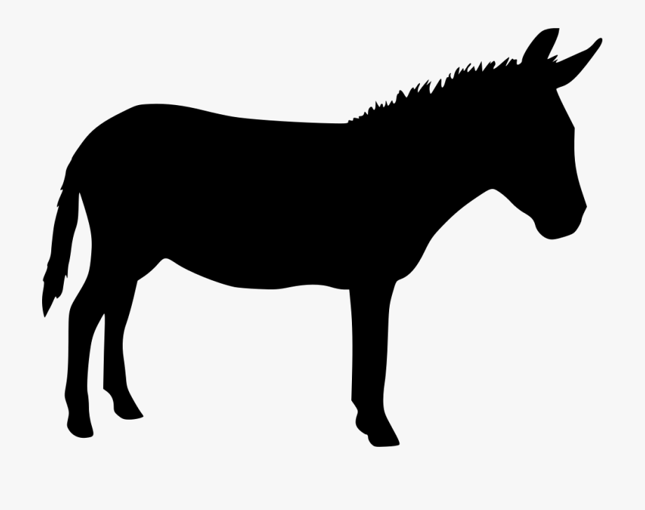 920x728 Donkey Silhouette Png