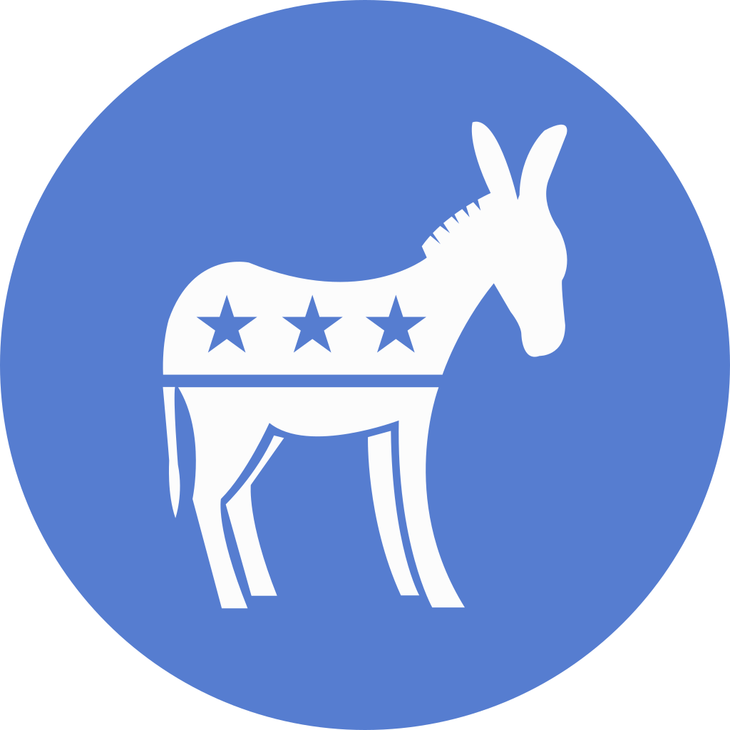 1024x1024 Election Donkey Icon Circle Blue Election Iconset Icon Archive